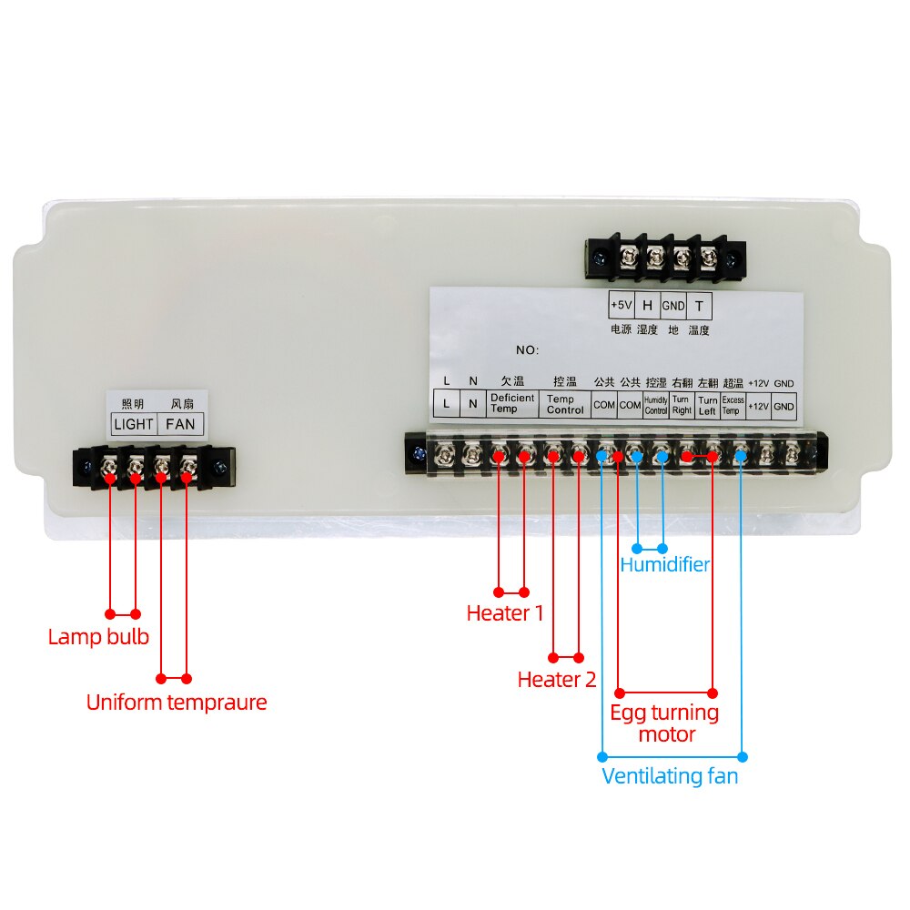 Thermostat complètement automatique de XM-18D de contrôleur d'incubateur d'oeufs avec des capteurs d'humidité de la température à vendre