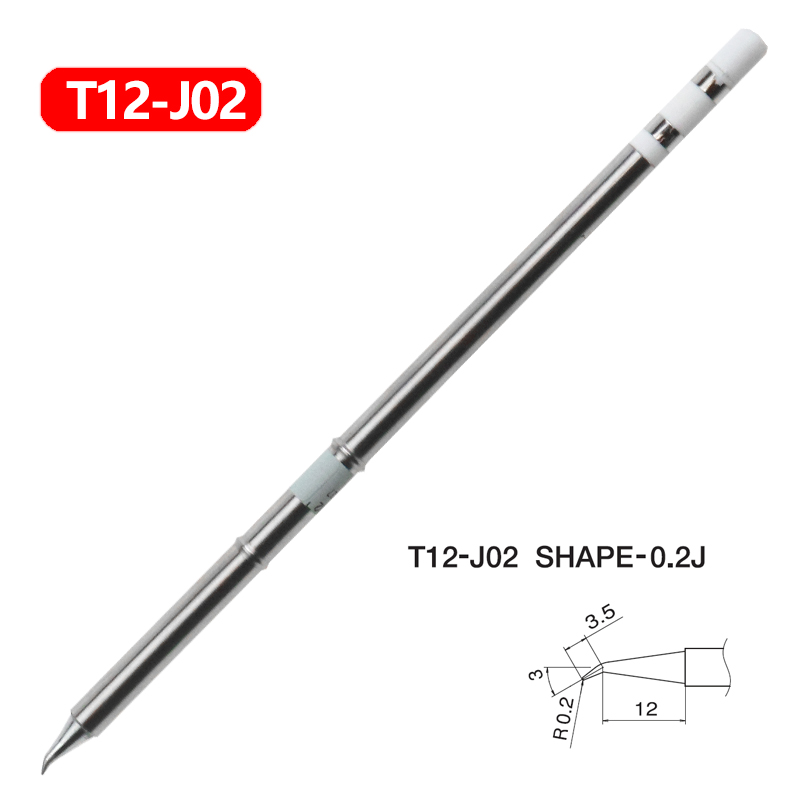 Puntas de soldador T12 de repuesto, varios modelos de puntas, punta de soldador eléctrico T12-B BC3 CF4 D4 D52 D16 IL JS02 J02: Azul