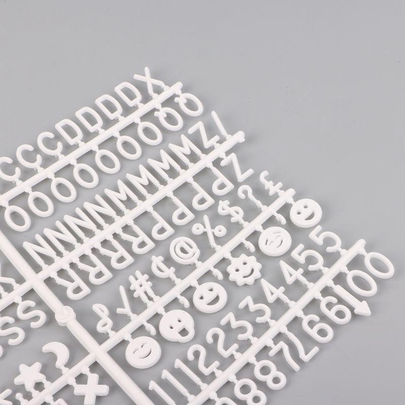 Felt Letter Board 10x10 Inch Retro Wood With 340 White Letters Numbers And Bag