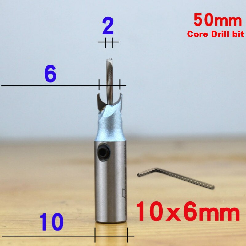 6mm-30mm Frees Frees Boeddha Kralen Ball Mes Houtbewerking Gereedschappen 10mm Schacht Houten Kralen boor Voor Fresas Para CNC: 10mm x 6mm