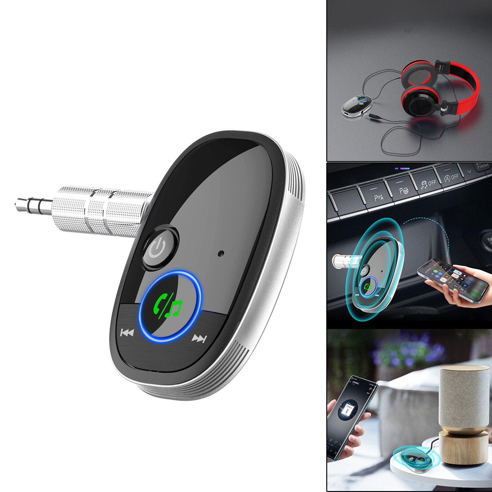 Portable Mini Receiver Bluetooth 5.0 Converter Audio Adapter, Wide Compatilibility