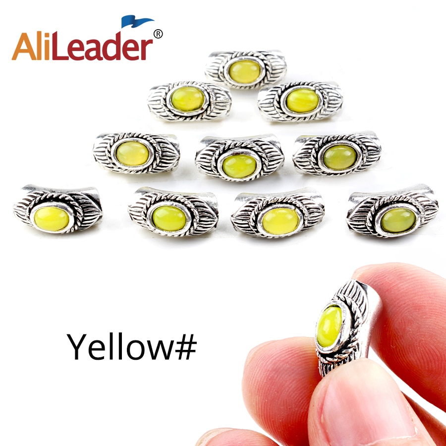 Accesorios para el cabello, anillos para el pelo, de Metal para Dreadbeads microanillos, Micro anillo de 7Mm para extensiones de cabello, 10 unids/lote