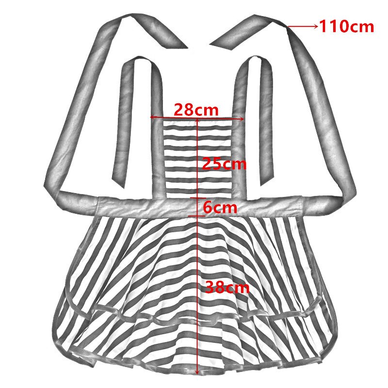 Cotton Lovely Women Apron Cute Large Swing Princess Apron kitchen Cooking Oilproof Aprons for Girls