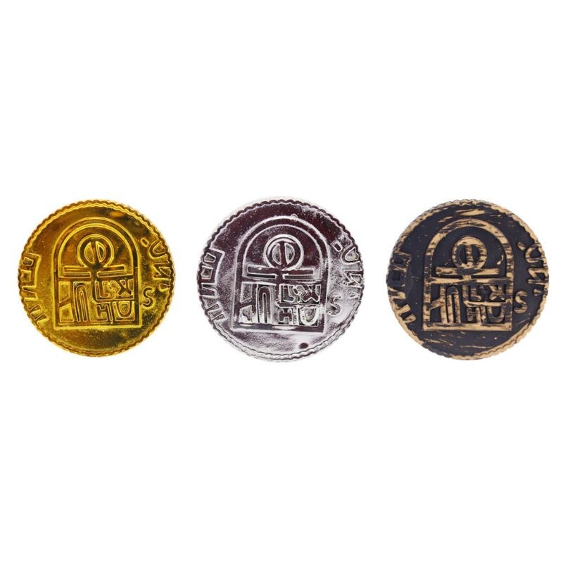 100 pçs poker casino fichas moeda chapeamento de ouro plástico espanhol tesouro jogo poker chips brinquedo