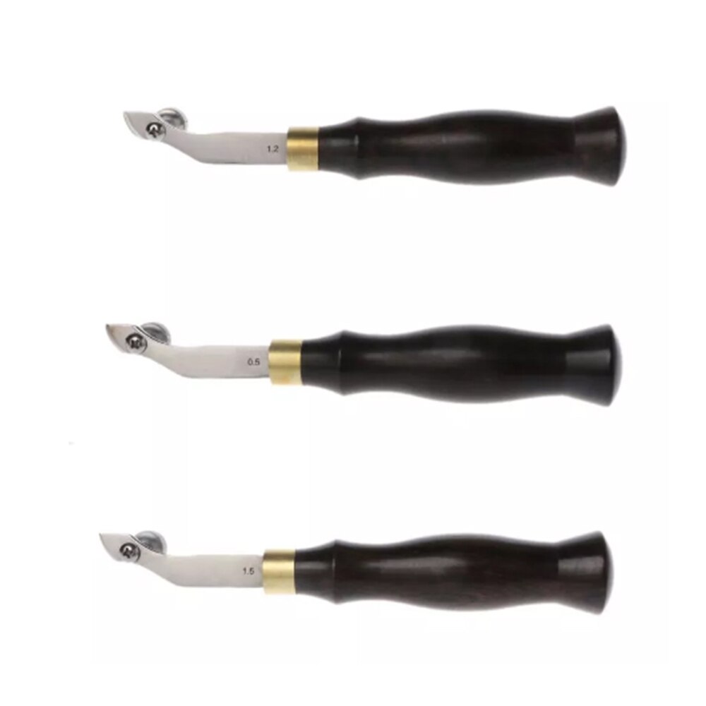 Leather Tools Adjustable Cutter DIY Handmade Leather Crimper Slotting and Grooving Device Edge Holder Leathercraft Cutting