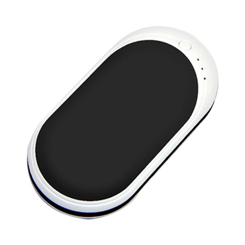 Mini scaldamani elettrico portatile per bambini potenza di ricarica USB inverno caldo ricaricabile multifunzione attività duratura: Black