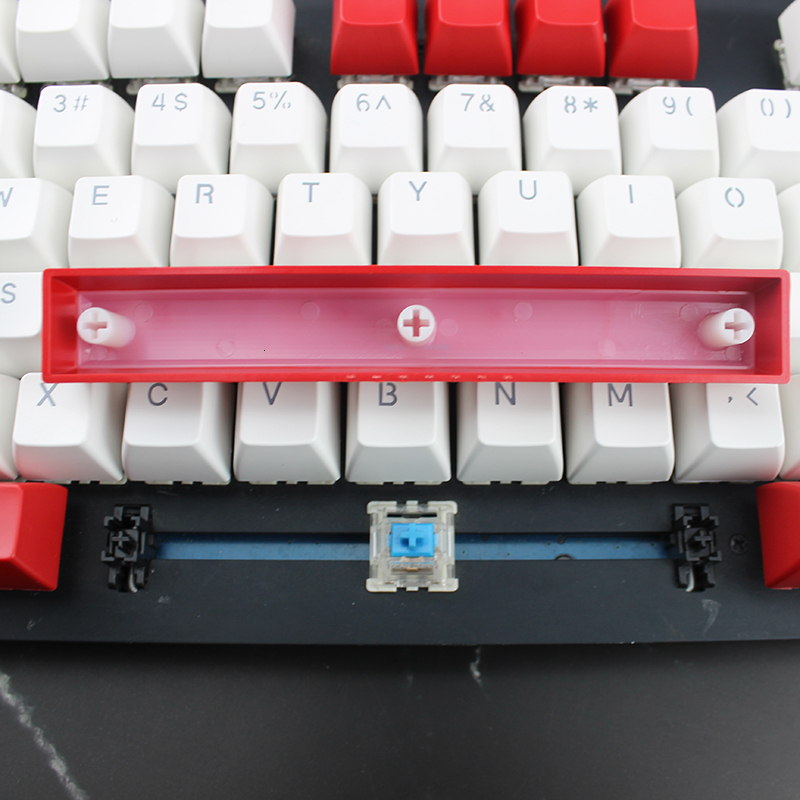 Doubleshot Material Backlit Sa Keycaps Set PBT Red Blue White Translucent Font For Mechanical gaming Keyboard ASNI Gh 104 60 87