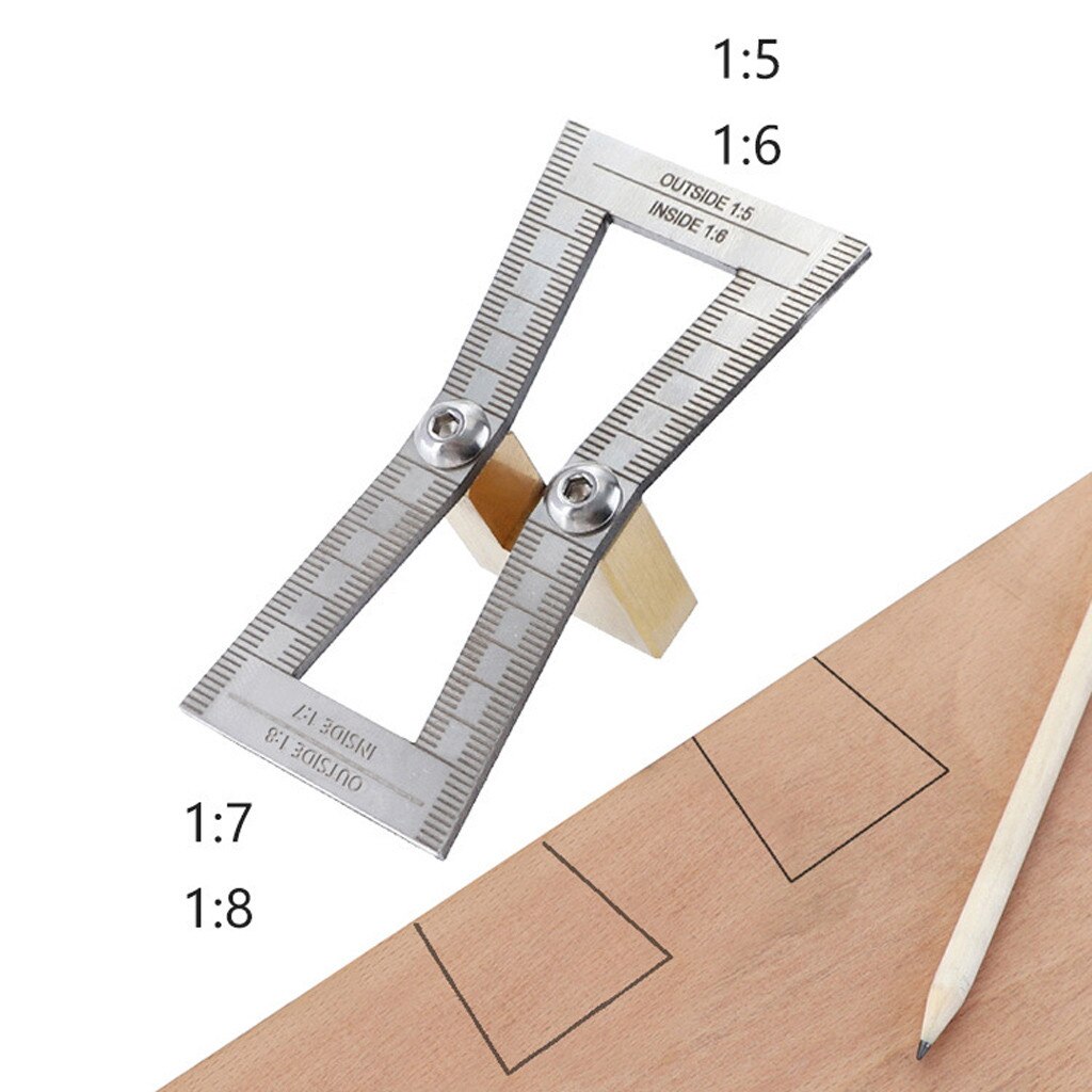 #20 Dovetail Jig Marker Honing Guide Gauge Slopes Router Table Saw Woodworking Tool Home improvement Hand Tools