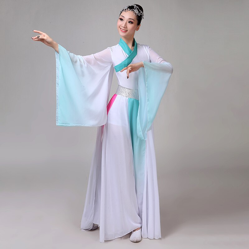 Chinese Hanfu classical dance costume female Chinese wind gauze traditional chinese dance costume