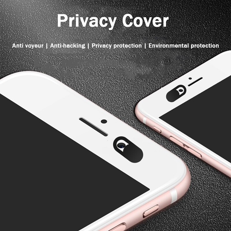 9Pcs Phone Privacy Sticker WebCam Cover Shutter Magnet Slider Plastic For iPhone Web Laptop PC For iPad Tablet Camera shutter