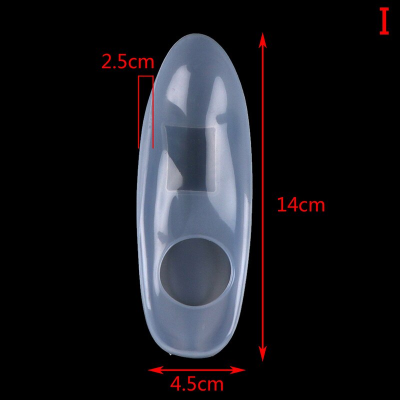 transparent Staub Schützen Schutz Lagerung Tasche Tragbare Silikon Luft Kondition Kontrolle fallen TV Fernbedienung Abdeckung: I