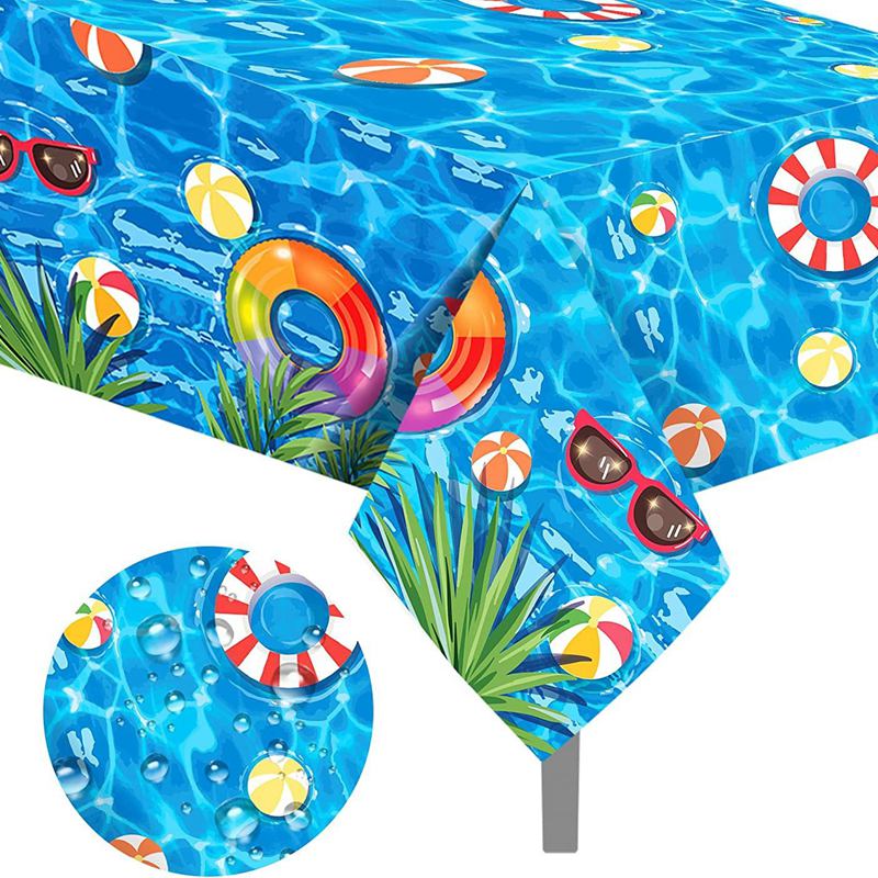 EN LA Piscina de verano en la playa, hawaiana luau, natación en agua, vacaciones, suministros para de flamencos, decoración para de cumpleaños