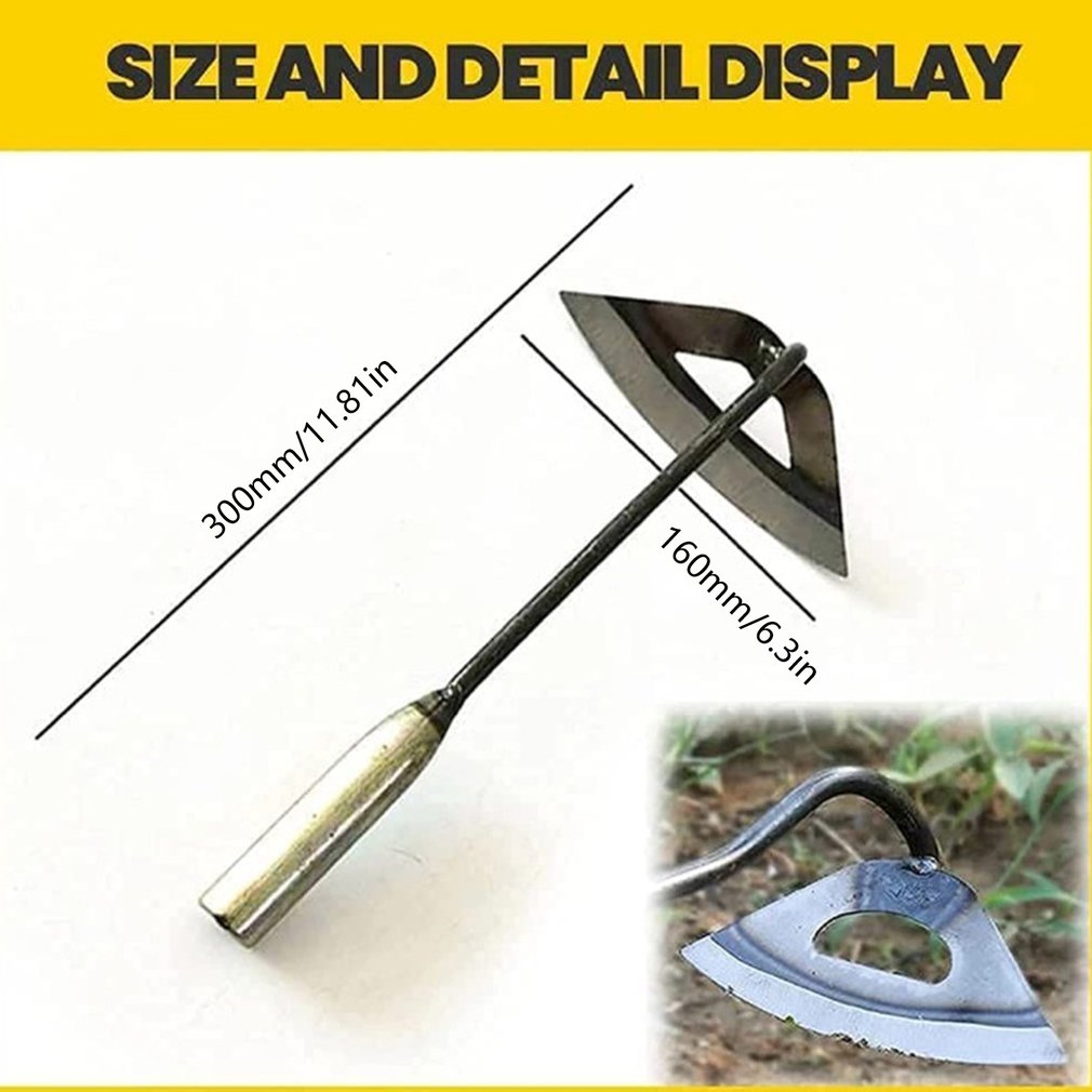 Hardened Hollow Hoe For Weeding Long Handle Garden Weeding Tools Easy Weeding And Soil Loosening Hoe Garden Tool