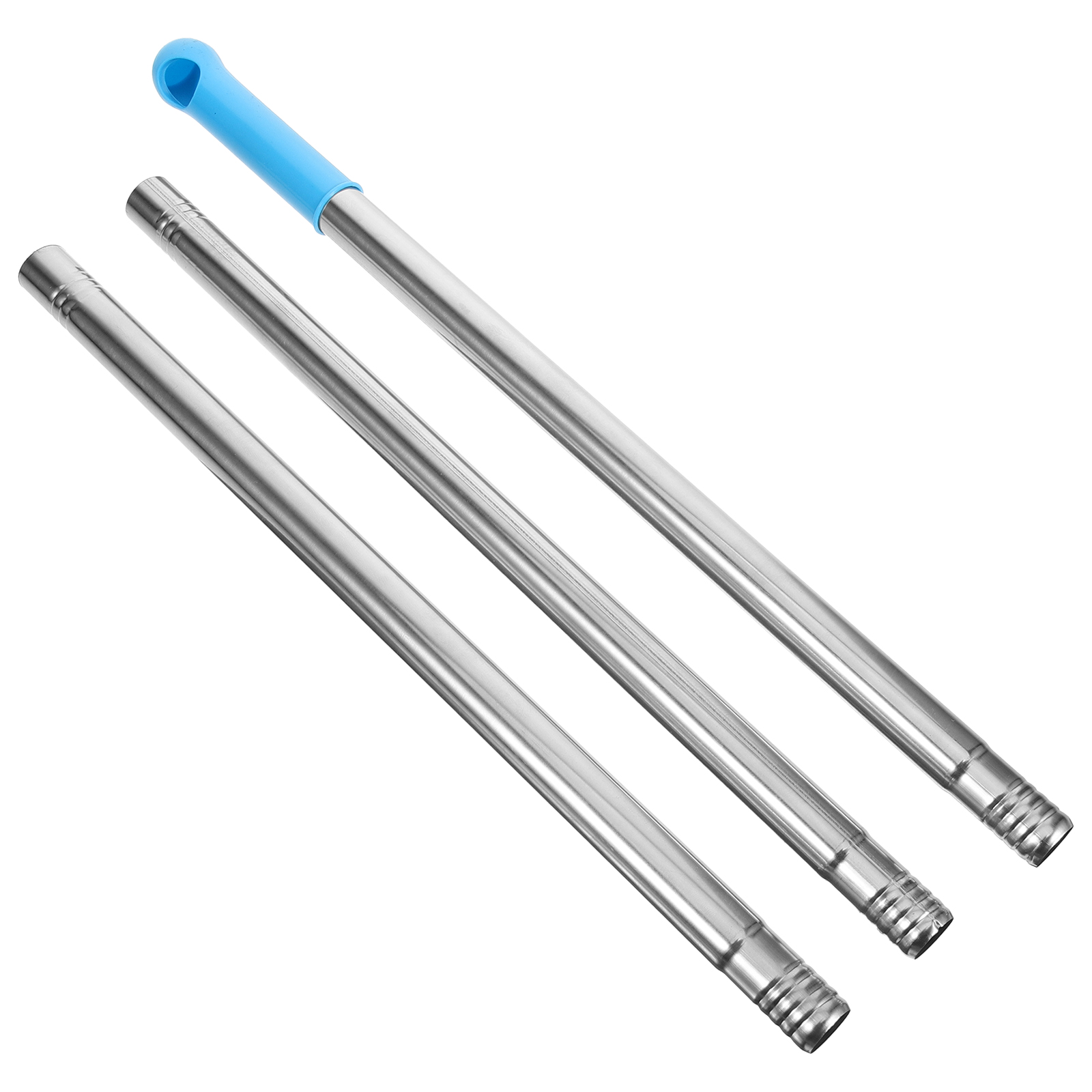 Bezemsteel Accessoires Handvat Met Schroefdraad Eindverlenging Metalen Vloer Mops Paal