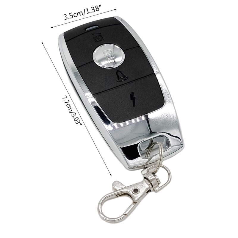 All Purpose Motorcycle Alarm Keyless Start System PKE Engine Starter Push Button Motor Theft Protection System .