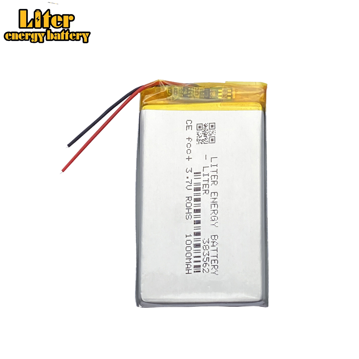 3.7 v 383562 403560 litres énergie lipo rc batterie 830 mah pour rc li polymère petit hélicoptère, GPS, MP3, MP4, outils