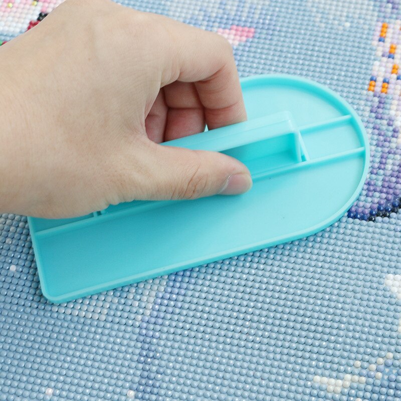 Prill-prensa para pintura con diamantes, placa de prensa de refuerzo para bordado de diamantes, soporte de herramientas de punto Multicolor, PP