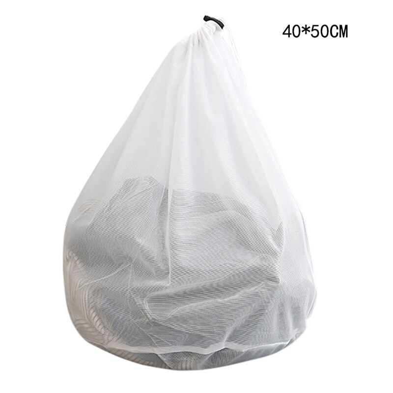 Practical Large Washing Net Bags, Durable Fine Mesh Laundry Bag With Lockable Drawstring For Big Clothes Pro: B2