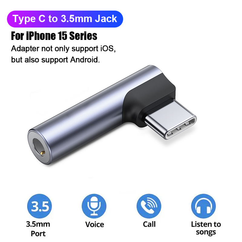 Lightning to 3.5 mm Headphone Jack Adapter Phone Dongle Converter Aux Audio Adaptor for Apple iPhone 14 13 12 11 XS XR X 8 iPad: Dark Grey