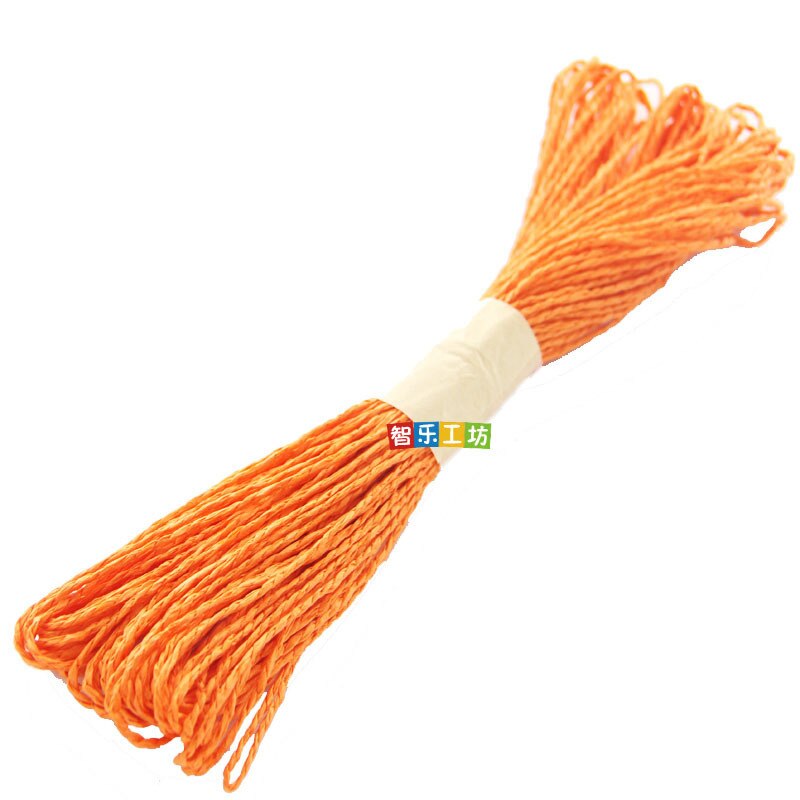 30m Double-strand Color Paper Rope 2mm Diameter DIY Hand-knitted Kindergarten Art Material Toys: 4
