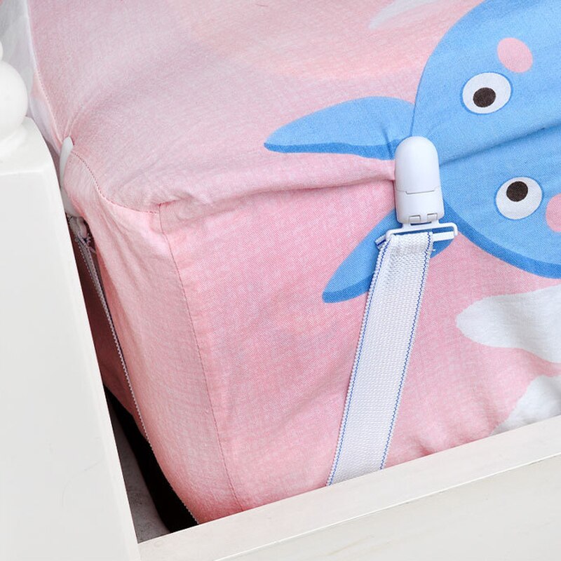 4 Stks/set Nylon Laken Klem Matrashoes Dekens Grijpers Cliphouder Fasteners Elastic Set Woonaccessoires