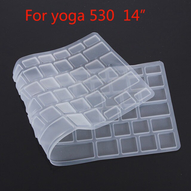 Washable Laptop Keyboard Cover For Lenovo Yoga 530 520 14 inch 530-14 520-14 Silicone Waterproof Film Notebook Protector: 530