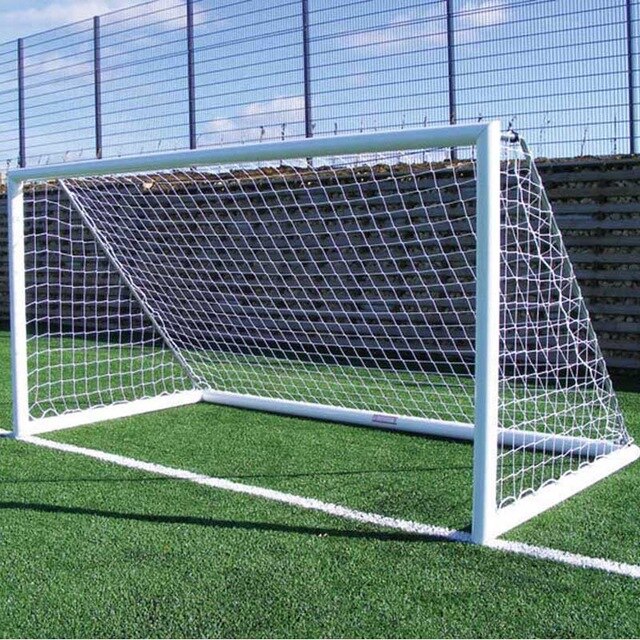 Pełnowymiarowa siatka piłkarska do piłki nożnej, słupek bramki, trening sportowy dla juniorów, 1,8 m x 1,2 m, 3 m x 2 m