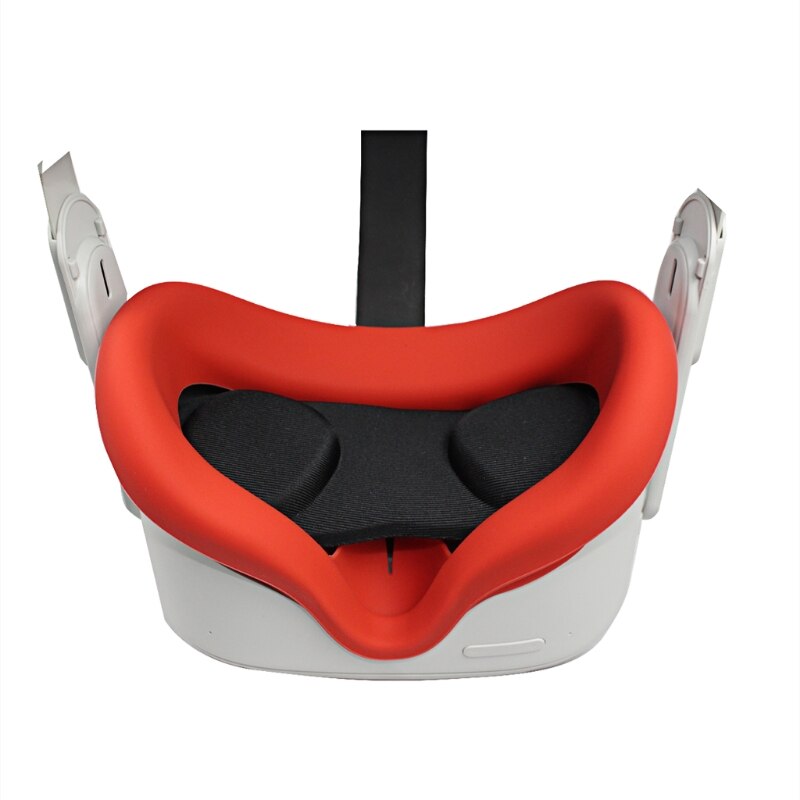 Morbido cuscinetto per maschera per gli occhi in silicone per Oculus ricerca 2 VR occhiali unisex blocco della luce viso copertura per gli occhi pad antisudore per dom2