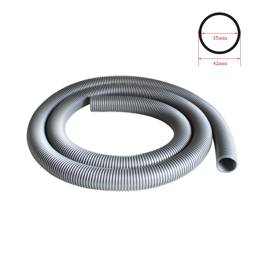 inner 35mm/outer 42mm Vacuum Cleaner Thread Hose/Bellows/Straws/Soft Pipe Durable Flexible Replacement Vacuum Tube