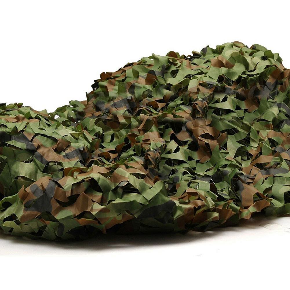 Woodland Camo Netting Camouflage Net Privacy Protection Camouflage Mesh For Outdoor Camping Forest Landscape
