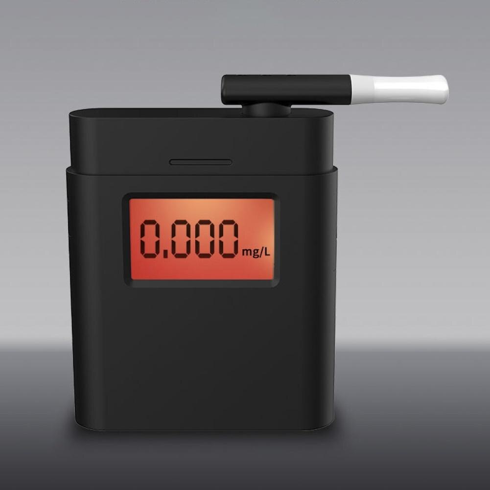Draagbare Handheld Digitale Adem Alcohol Tester Analyzer Detector Blaastest Digitale Display