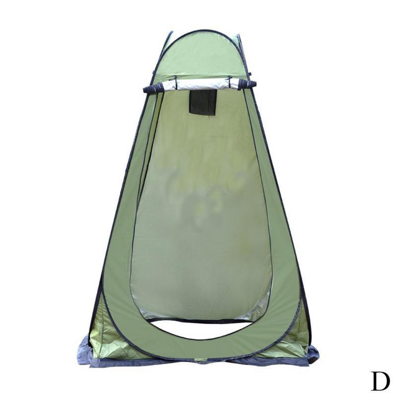 Al aire libre ducha inodoro carpa baño cambiar de habitación de 1.2X1.2X1.9m tienda playa baño privacidad: Verde militar