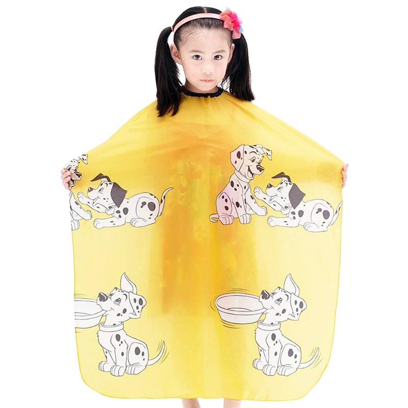 1Pc Kids Kinderen Kapper Cape Salon Schort Salon Cape Kapper Kappers Haar Knippen Salon Gown Kapper Schort Kapper Gown: 120x80x0.1cm