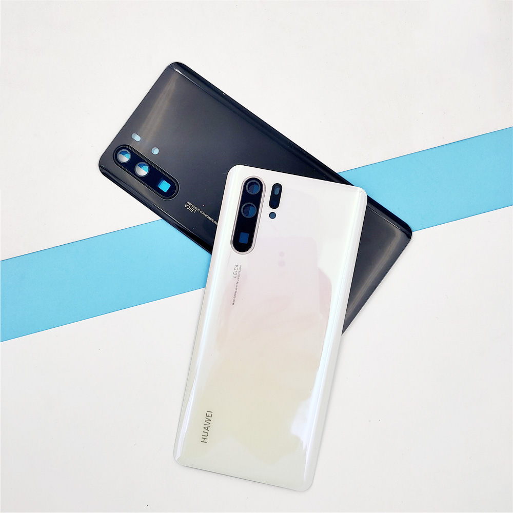 100% originale Huawei P30 Pro copribatteria pannello posteriore in vetro custodia di ricambio custodia reale per P 30 con protezione dell&#39;obiettivo della fotocamera