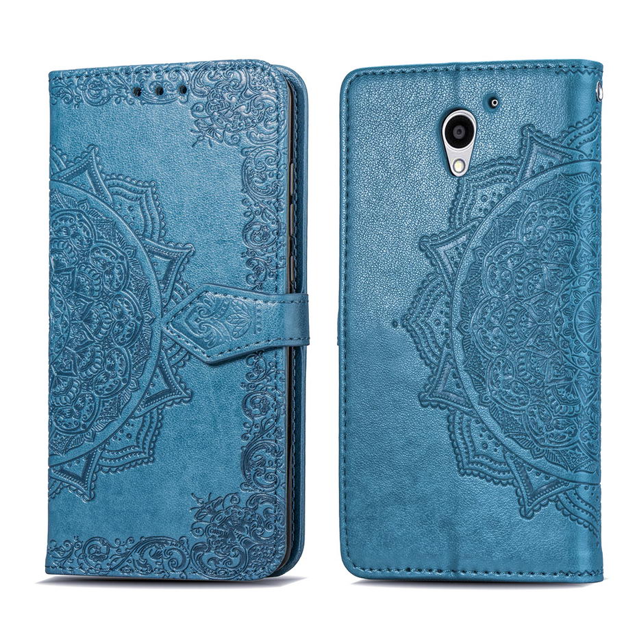 Luxury PU Leather Case For ZTE Blade A510 3D Mandala flower Flip Wallet Case For ZTE Blade A510 A 510 Phone Case