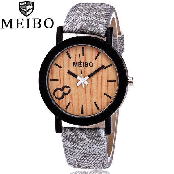 Wooden Women Watch Small And Delicate European Beauty Simple Casual Bracelet Watch Suit Ladies Watches Zegarek Damski: Grey