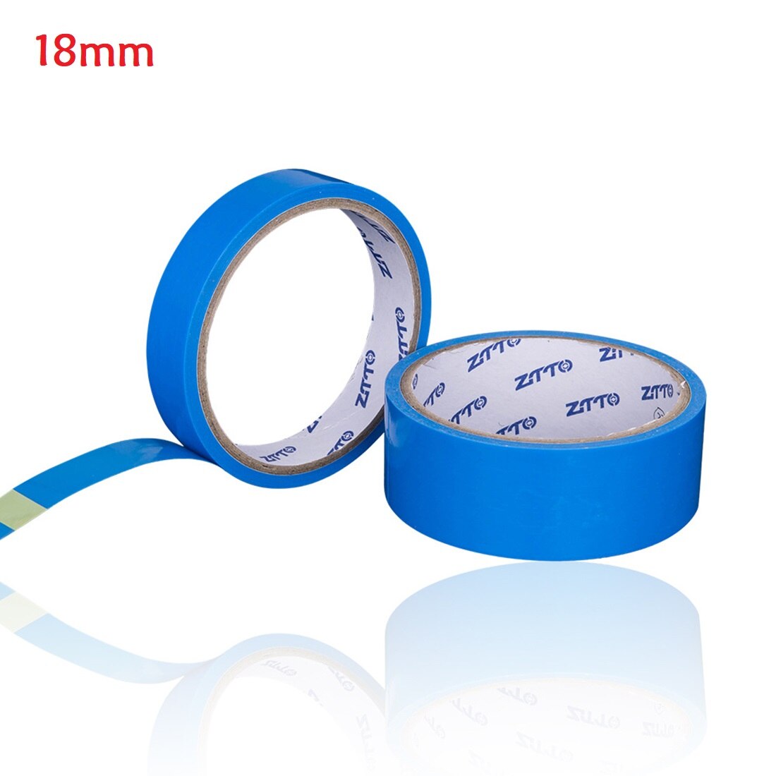 Ztto 10m cykelhjul fälgband mountain road cykel vakuum däck pad cykelrulle fälgband ultralätt 16-35mm nopp speciallim: Blå 10 mx 18mm