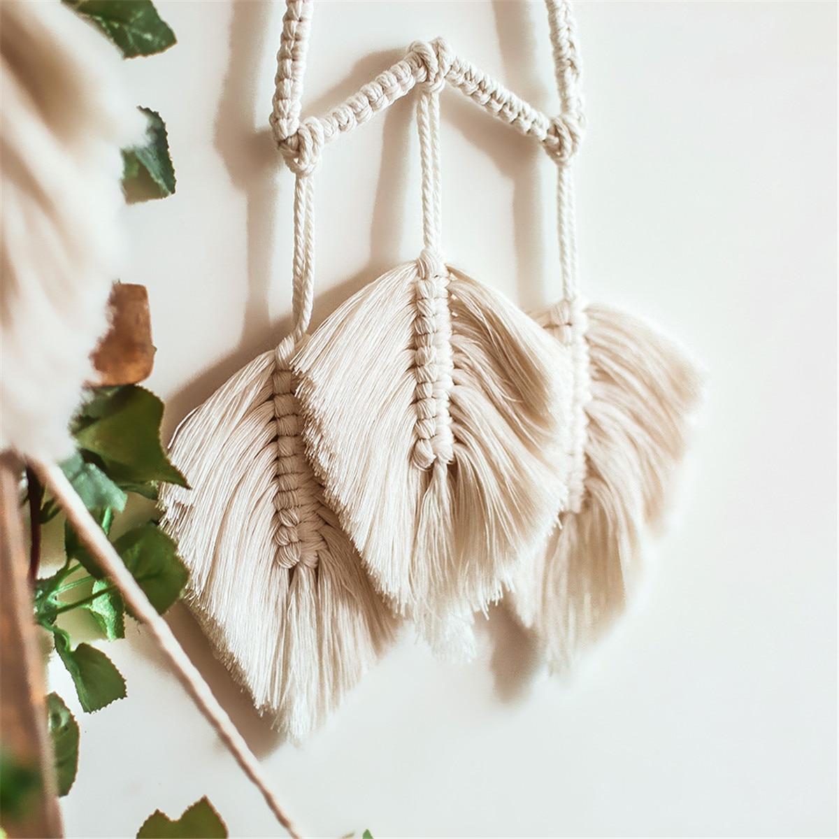 Macramé estrella colgante de pared atrapasueños tapiz bohemio decoración del hogar hecho a mano para niños habitación hogar boda ornamento manualidad para