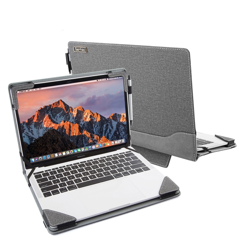 Funda de portátil para ASUS VivoBook abatible 14 TP412FA, funda protectora con soporte para Notebook de 14"