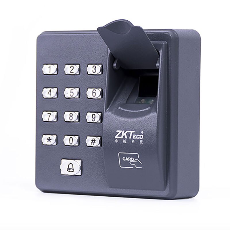 Fingerprint Access Control Standalone Single Door Controller Cheapest Standalone Keypad Finger +RFID Card X6 Door Entry: Only machine