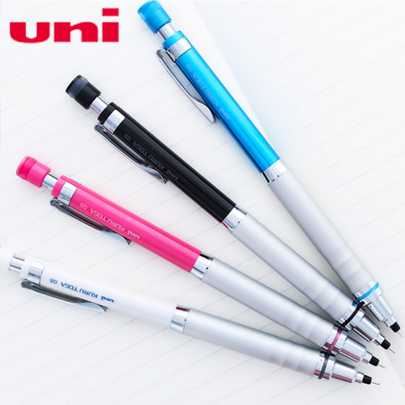 UNI Kuru Toga Metal Mechanical Pencils M5-1012 Student Art Manga Major Drawing Sketch Unbreakable Lead Core Rotatable 0.5mm
