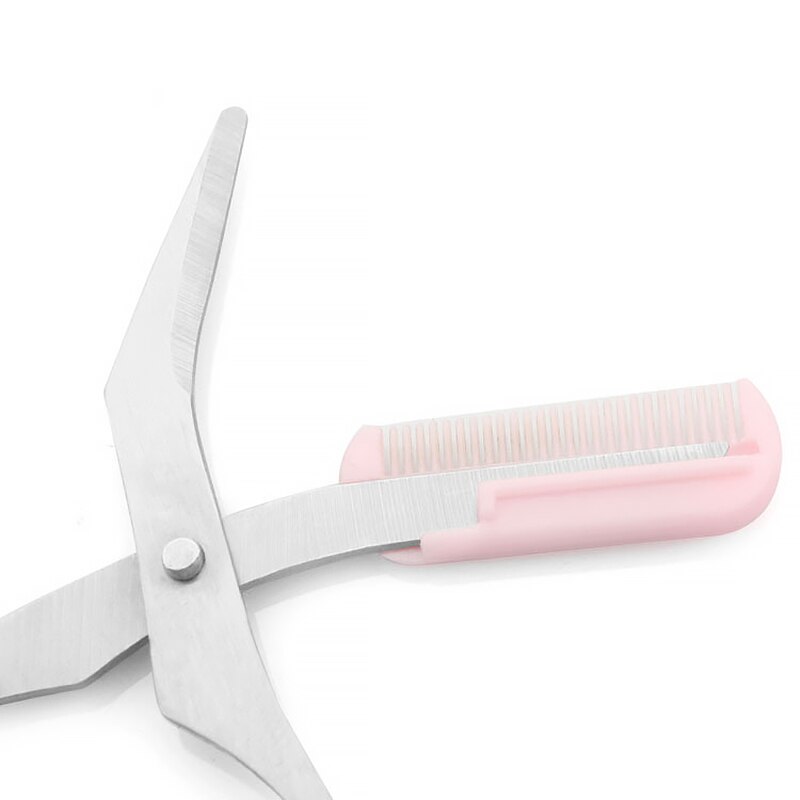 3 farbe Augenbraue Trimmer Schere mit Wimpern Kamm Haar Schere Edelstahl Augenbraue Rasierer Körperpflege machen-hoch Zubehör