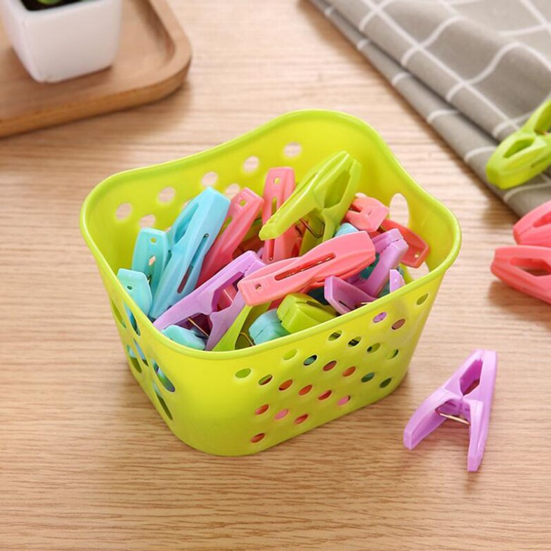 Pinzas de plástico para ropa, pinzas para colgar ropa, pinzas para ropa interior, tendedero para el hogar: GN