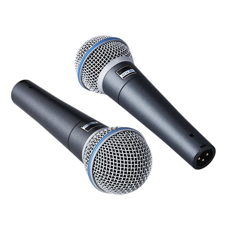 BETA58A Microphone Wired Supercardioid Dynamic Vocal Microphone Suitable for Home Karaoke Live Vocal