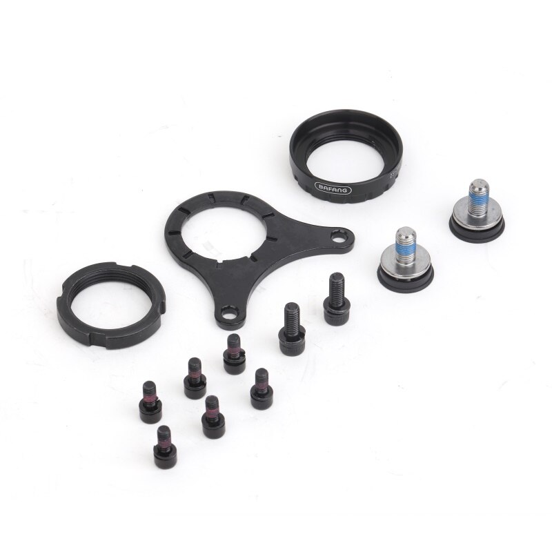 Bafang 8FUN Mid Motor Kits Mounting Part BBS01B BBS02B BBSHD 68MM 73MM 100MM 120MM Bracket Bottom Installation Screw Nut Gasket: HD 68MM and 100MM