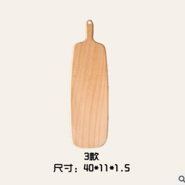 1Pcs Eco Friendly Beech Wooden Chopping Blocks Kitchen Wood Food Plate Whole Wood Tray Cutting Board No Pain: 3 paragraphs