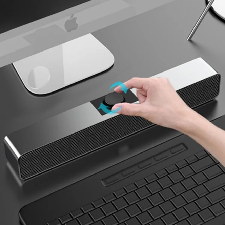 Schreibtisch Laptop Bluetooth Lautsprecher USB Lange Bar Drahtlose Bluetooth Verdrahtete Klang Universal- Heimgebrauch Bass Kanone Motorrad Klang Sys