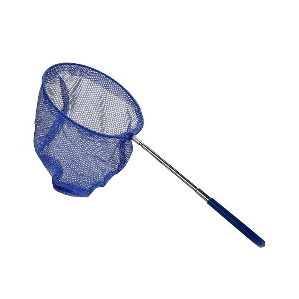 Netto Kids Outdoor Aquarium Telescopische Vissen Insect Vlinder Dragonfly Netto Roestvrij Stalen Staaf Vangen Kikkervisje Vis Netto Kids: Deep Blue