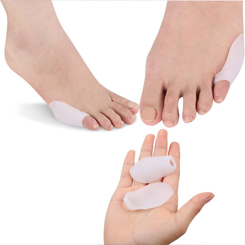 Pexmen-Corrector de juanetes de Gel, Protector para aliviar el dolor de callos, herramienta para el cuidado de los pies, 2 o 4 piezas
