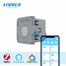 LIVOLO Basis Von Touchscreen ZigBee Schalter, DIY 1 Weg Acessories Schalter, Ohne Platte &Ampere; Tafel, für Ersatz, DIY Produkte Radomly: 1Gang